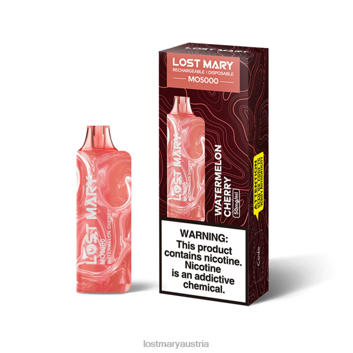 hat Mary Mo5000 verloren Wassermelonenkirsche- Lost Mary Vape Sorten 24NB77