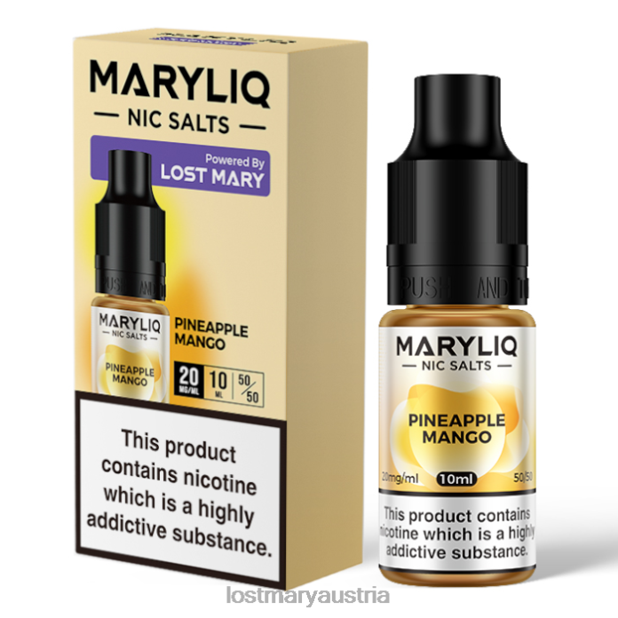 Lost Mary Maryliq Nic Salts – 10 ml Ananas- Lost Mary Vape Preis 24NB214