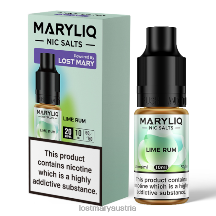 Lost Mary Maryliq Nic Salts – 10 ml Kalk- Lost Mary Osterreich 24NB212