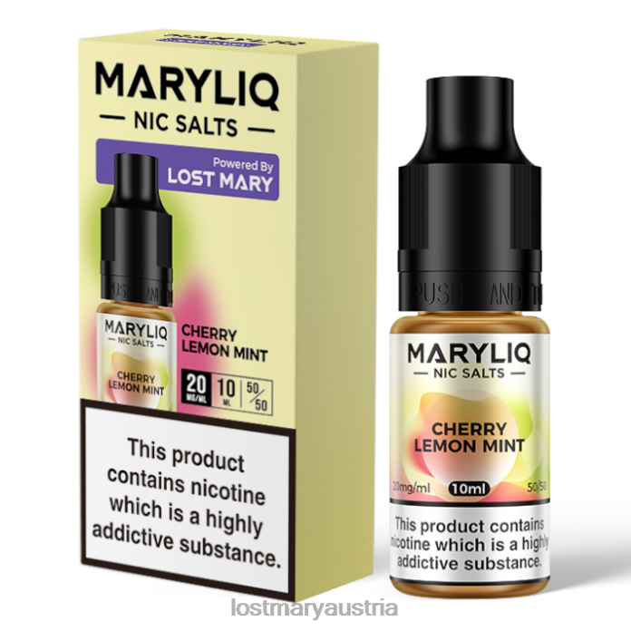 Lost Mary Maryliq Nic Salts – 10 ml Kirsche- Lost Mary Geschmack 24NB209