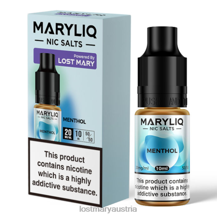 Lost Mary Maryliq Nic Salts – 10 ml Menthol- Lost Mary Vape Geschmack 24NB223