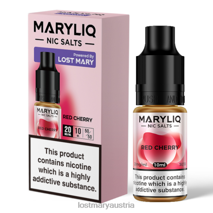 Lost Mary Maryliq Nic Salts – 10 ml Rot- Lost Mary Vape Preis 24NB224