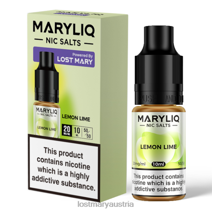 Lost Mary Maryliq Nic Salts – 10 ml Zitrone- Lost Mary Vape 24NB211
