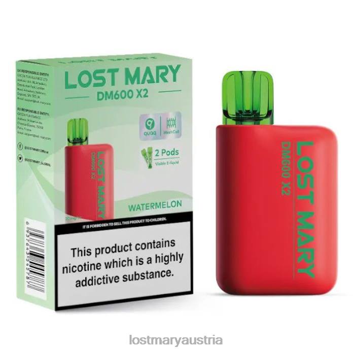 Lost Mary DM600 x2 Einweg-Vaporizer Wassermelone- Lost Mary Kaufen 24NB200